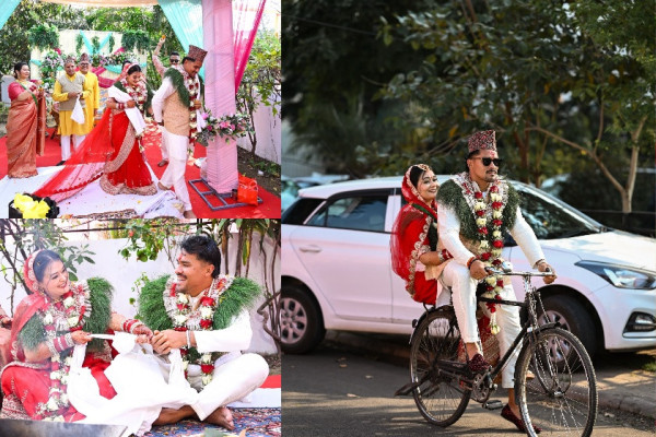 विवाह बन्धनमा बाँधिए करण-वर्षा (तस्बिरमा हेर्नुस्)